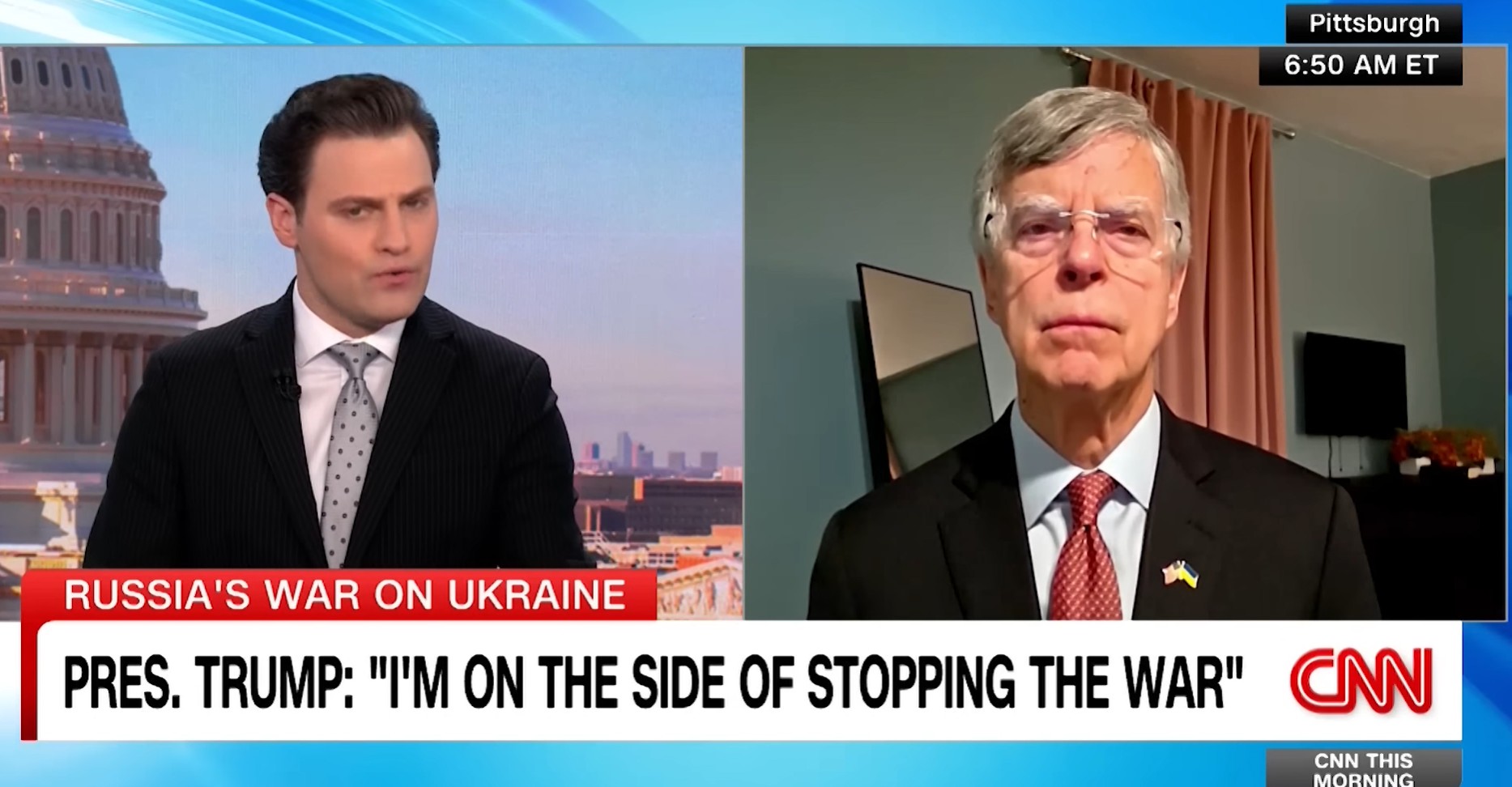 Ex-Ambassador Taylor: Trump Must Use ‘Leverage’ on Putin to End War